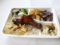 玫瑰雞腿飯